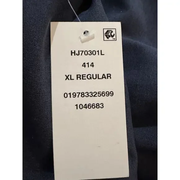 Haggar Men's Blazer Blue X-Large(48/50) Stretch Cotton Smart Wash Sports Coat